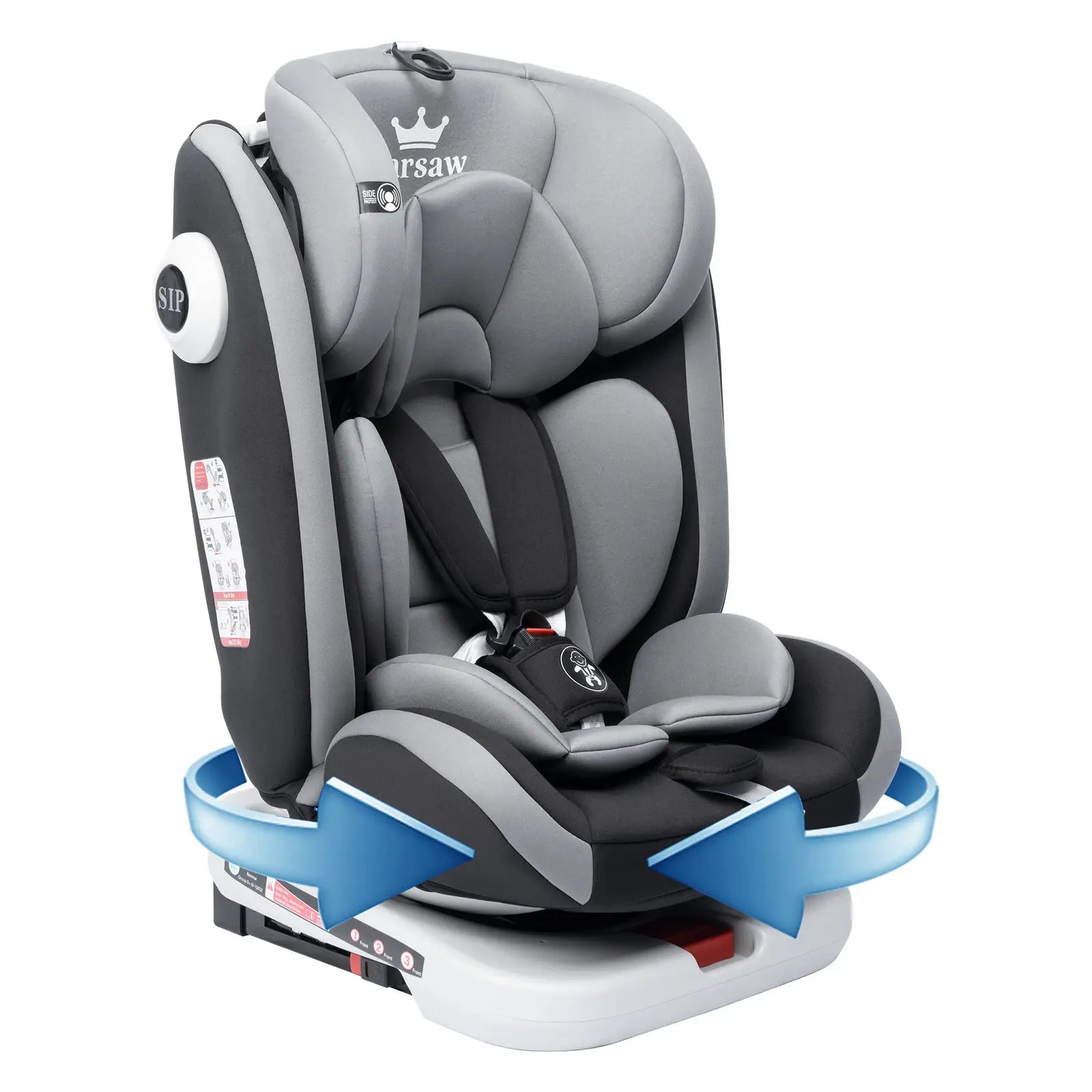 360° Isofix autostoel All-in-One