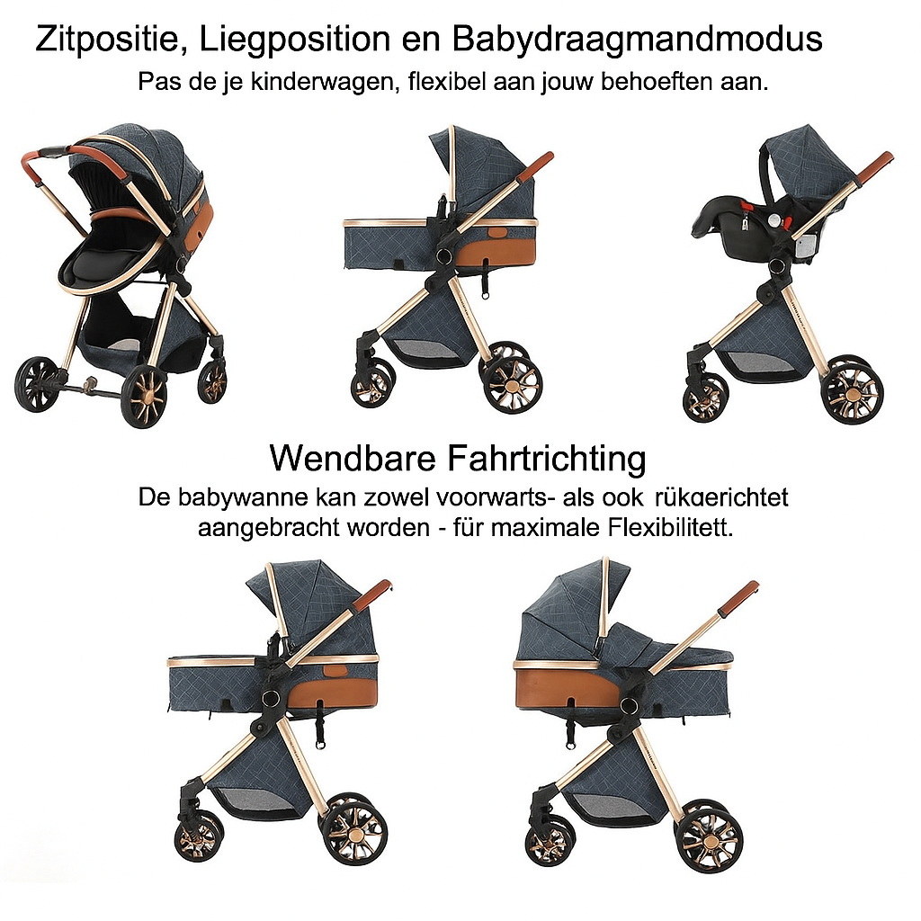Kinderwagen Babygem Exclusive 3-in-1