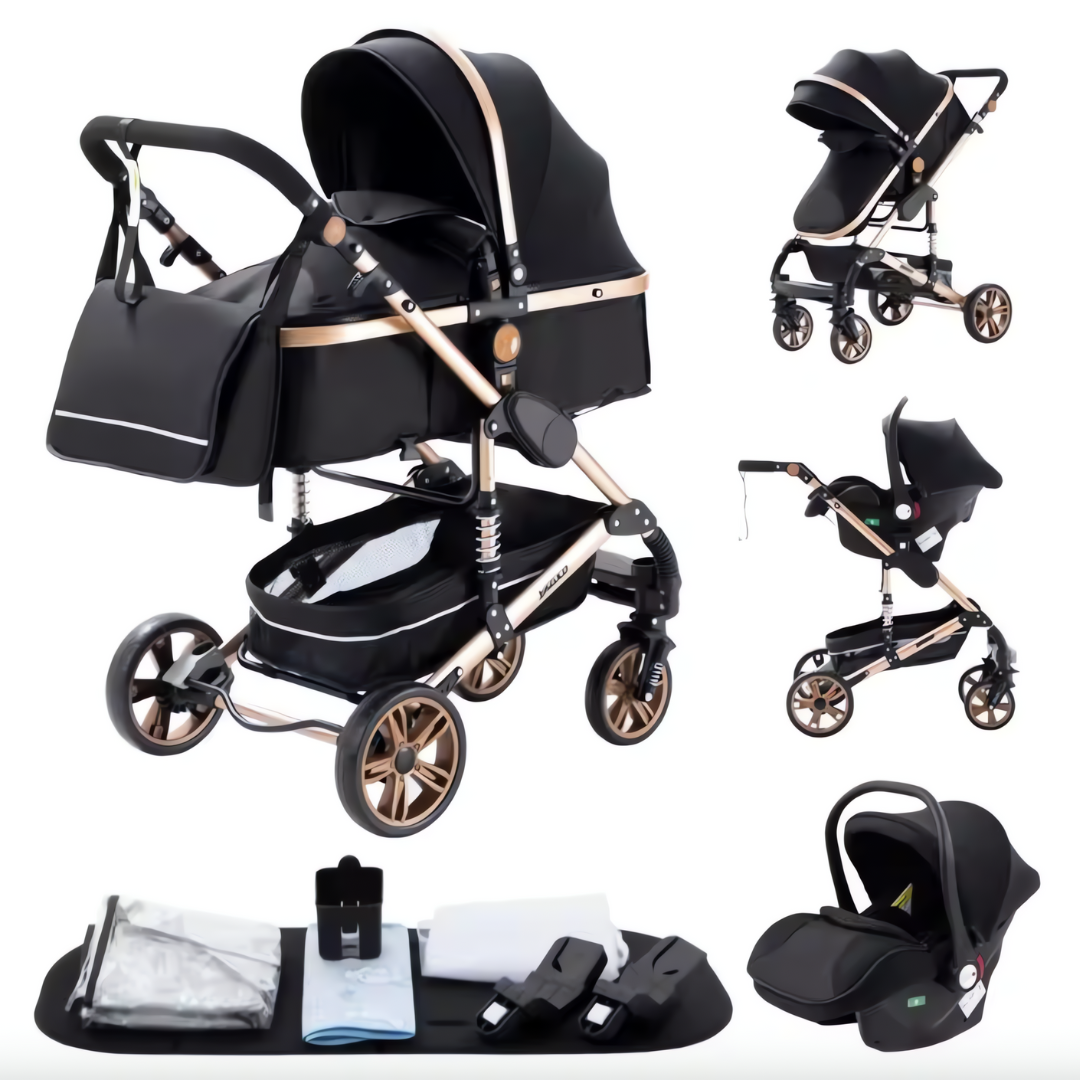 Kinderwagen Babygem Deluxe 3-in-1