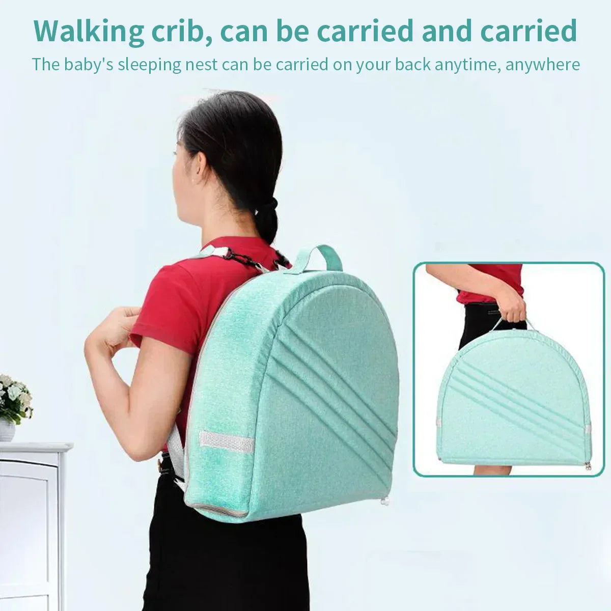 Babynestje met Muskietennet