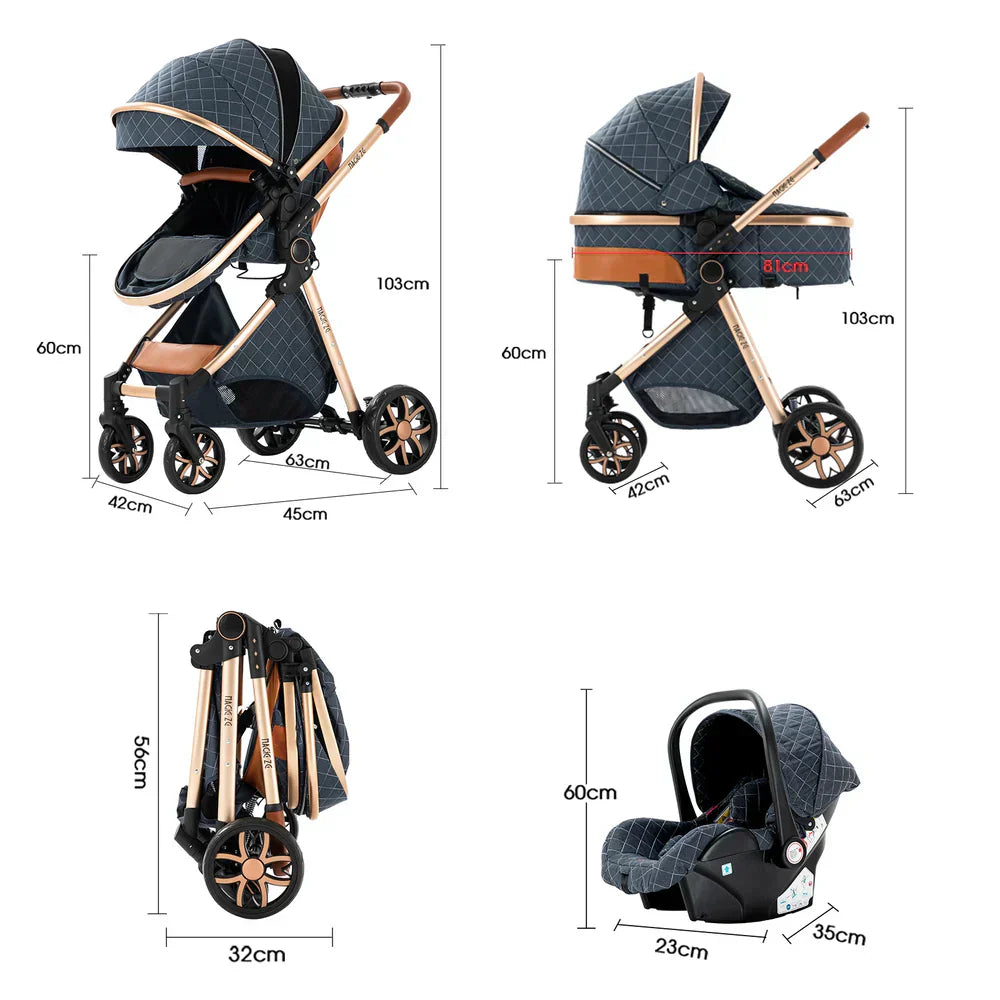 Kinderwagen Babygem Exclusive 3-in-1