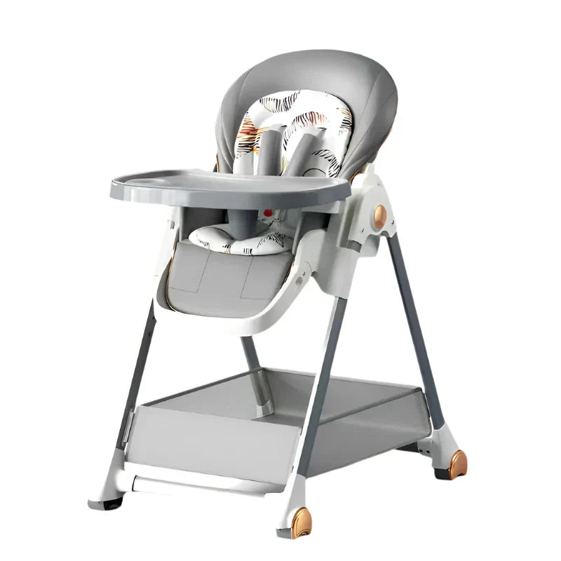 3-in-1 Kinderstoel met Wieltjes – Zitten, Spelen & Groeien in Comfort