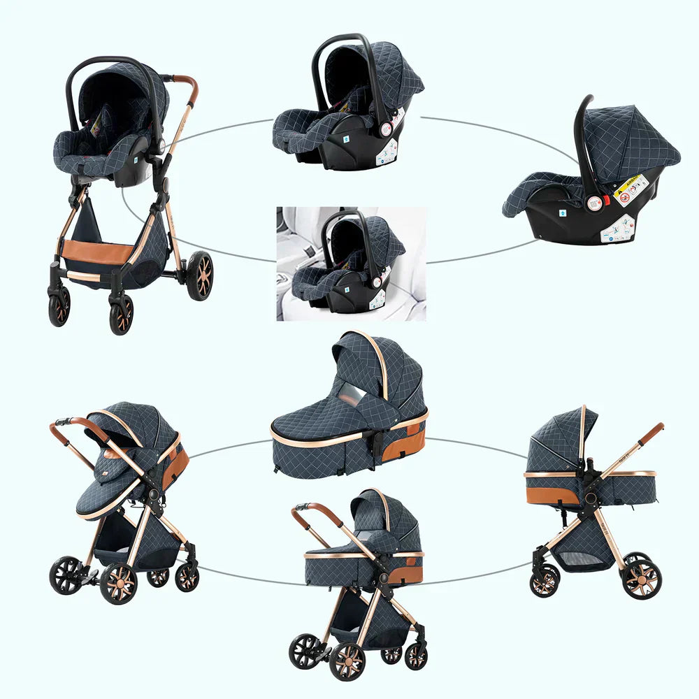 Kinderwagen Babygem Exclusive 3-in-1