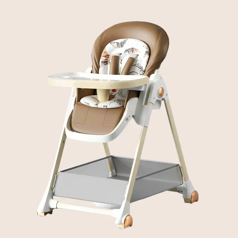 3-in-1 Kinderstoel met Wieltjes – Zitten, Spelen & Groeien in Comfort